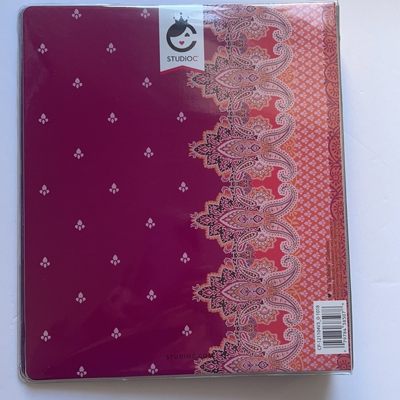 Carolina Pad Vinyl 1" Binder 10x11" The Taj Mahal - Picture 2 of 6